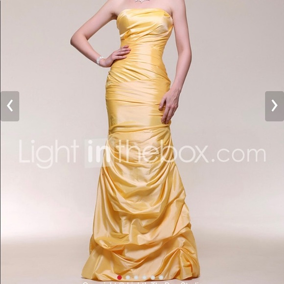 TS Couture/Light in the box Dresses & Skirts - Custom Strapless Wedding Dress - white trumpet/flare floor length gown